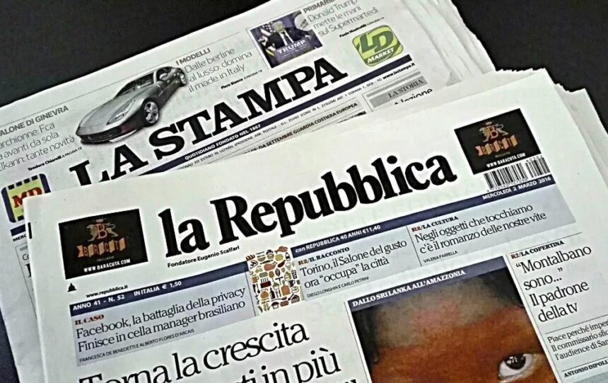 La Repubblica &mdash; новости Рима, Италия, с либеральным оттенком