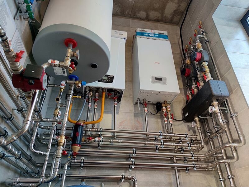 Установка дымоходов для газовых котлов