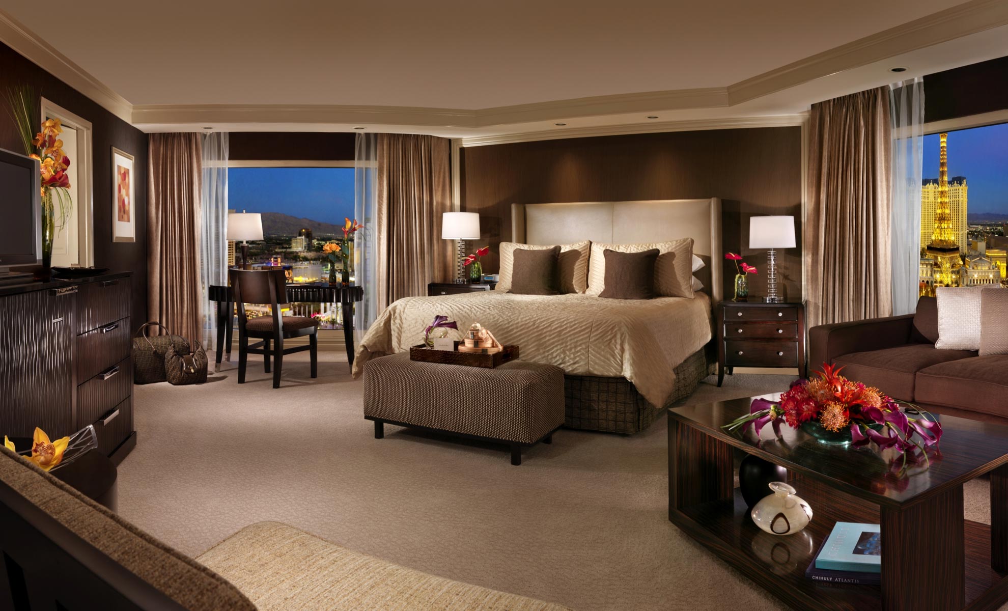 Самые дорогие номера в Bellagio Hotel