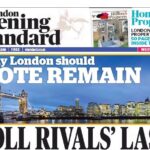 Evening Standard — вечерняя пресса Лондона, Великобритания