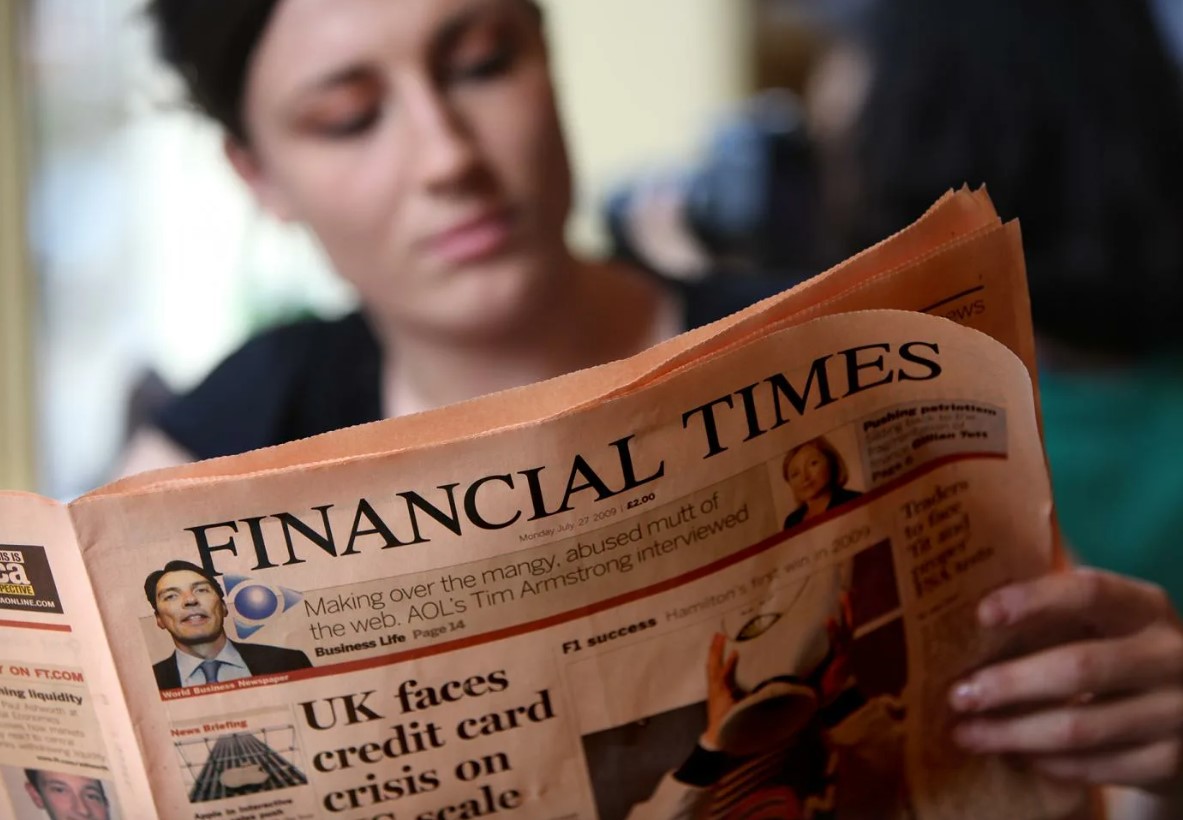 Financial Times — экономика мира из Лондона, Великобритания