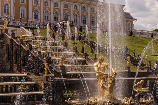 фонтаны в Петергофе