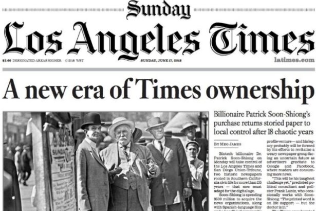 Los Angeles Times &mdash; новости и Голливуд из Лос-Анджелеса, США