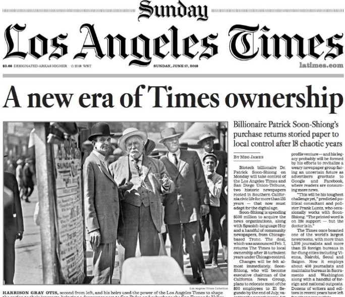 Los Angeles Times — новости и Голливуд из Лос-Анджелеса, США
