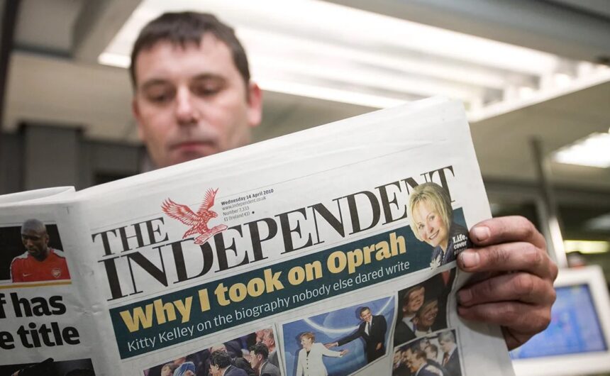 The Independent — либеральный голос Лондона, Великобритания