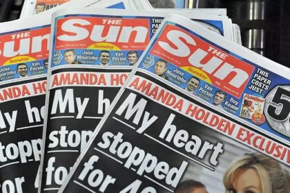The Sun — таблоид с характером из Лондона, Великобритания