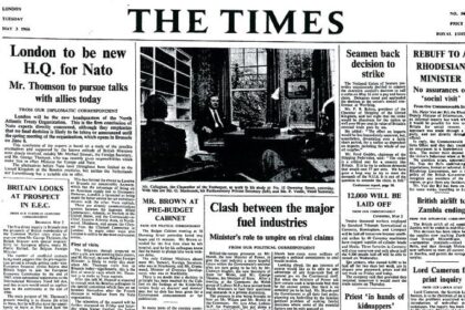 The Times — классика британской прессы из Лондона