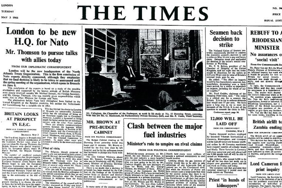 The Times — классика британской прессы из Лондона