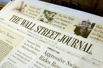 The Wall Street Journal — экономический фокус Нью-Йорка, США