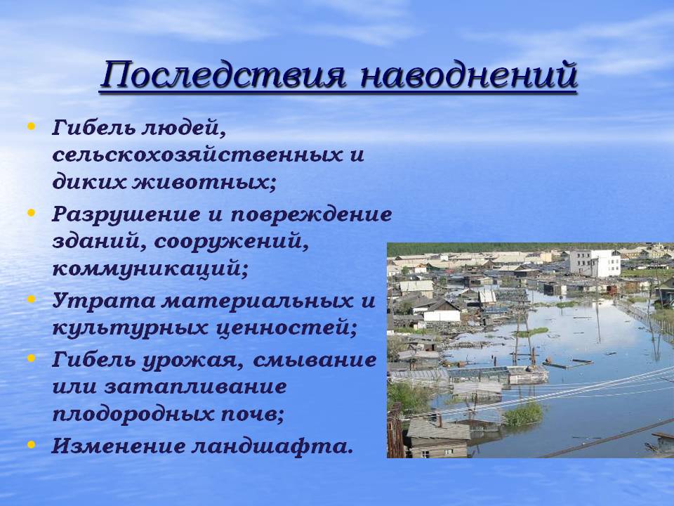 Роль интенсивности осадков в образовании наводнений