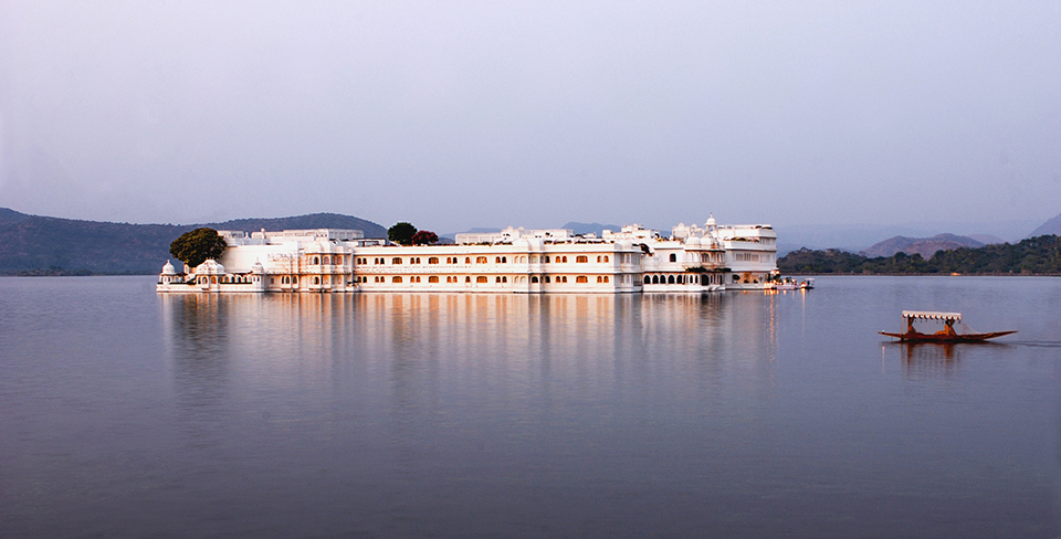 История строительства Taj Lake Palace